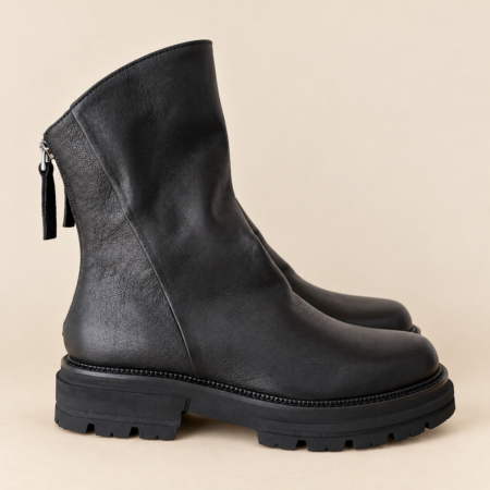 STIVALETTI ZIP XXL