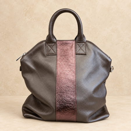 BORSA ZAINO  MIDI moro