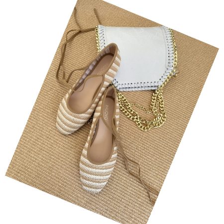 BALLERINE INTRECCIATE RAFFIA